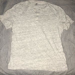 H&M short sleeve Henley